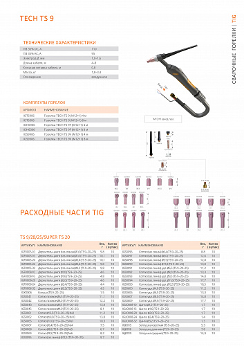 TECH TS 9F, 4 м, IOH6906