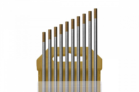 Электроды вольфрамовые КЕДР WL-15-175 Ø 3,2 мм (золотистый) AC/DC